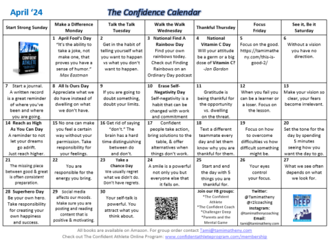 May '24 Confidence Calendar - Tami Matheny